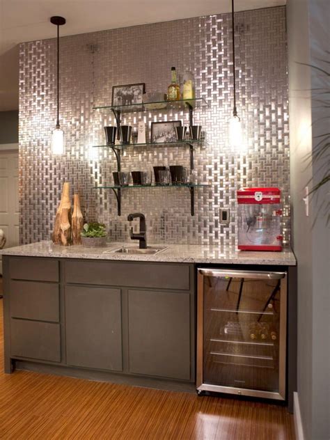 (photo courtesy of angie's list member robert b. Contemporary Basement Ideas Home Dry Bar Designs Front ...