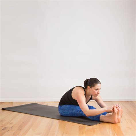 Seated Forward Bend Most Common Yoga Poses Pictures Popsugar