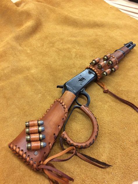 Lever Action Rifle Leather