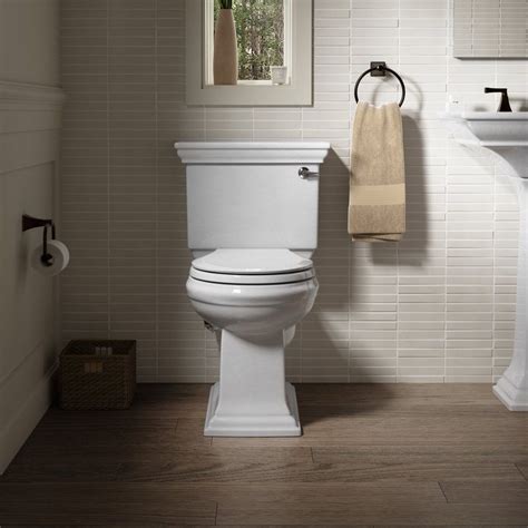 Memoirs Stately Comfort Height 1 28 Gpf Two Piece Round Front Toilet