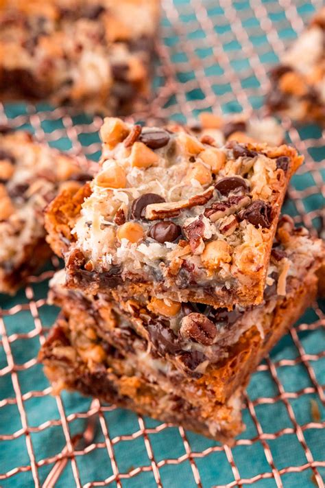 Hello Dolly Bars 7 Layer Cookie Bars Sugar And Soul