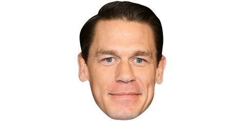 John Cena Smile Celebrity Mask Celebrity Cutouts