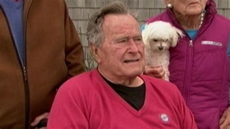 George H W Bush Released From Hospital