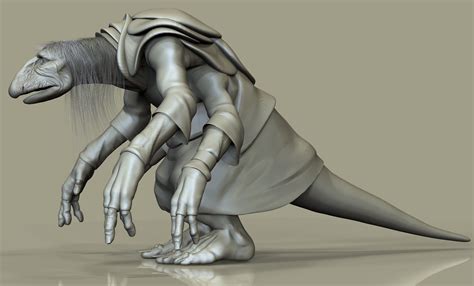 Urrumystic From The Dark Crystal 3d Model Wip By Foxhound1984 On