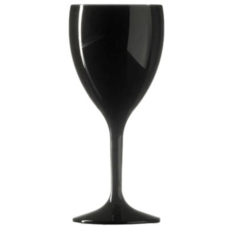 Plastic Wine Glasses Black Polycarbonate Wine Glasses Glassjacks Ltd