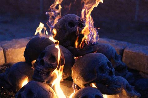 Check spelling or type a new query. These Flaming Skulls Are Perfect For Your Fire Pit