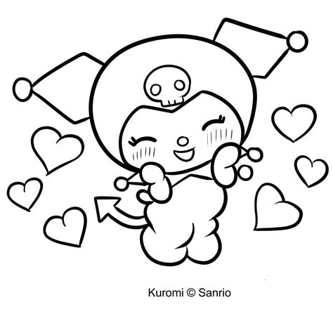 Dibujo De Kuromi 09 De My Melody Para Colorear Porn Sex Picture