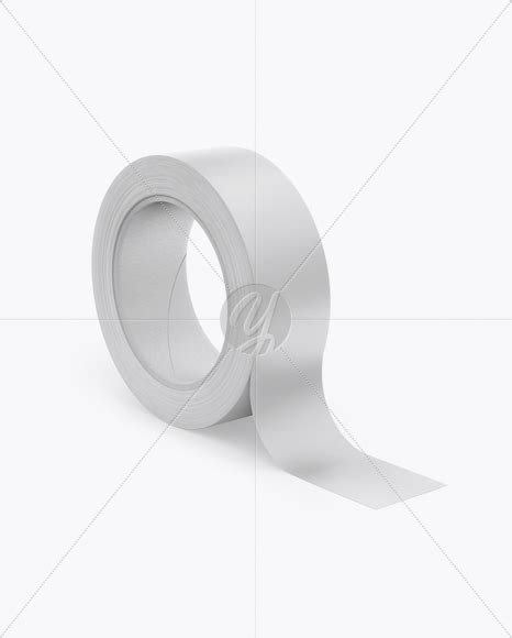Matte Duct Tape Mockup Half Side View Free Download Images High