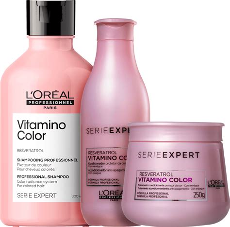 Kit L’Oréal Pro Vitamino Color Resveratrol Trio | Beleza na Web