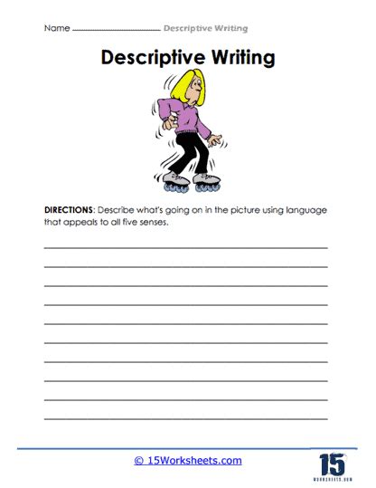 Descriptive Writing Worksheets 15