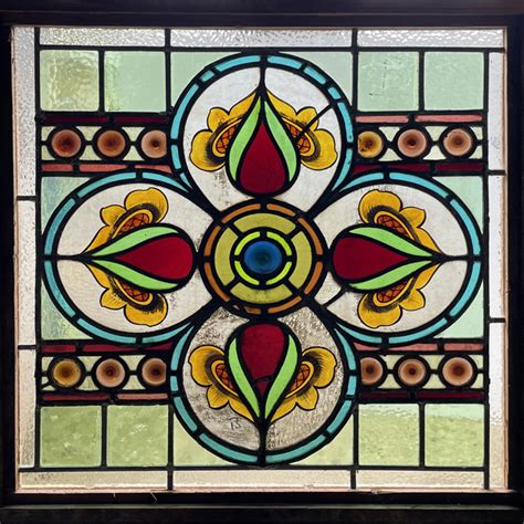 A Late Victorian Scottish Stained Glass Window