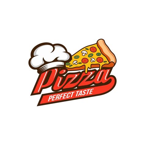 Pizza Logo Design Template Vector Illustration 7944092 Vector Art At