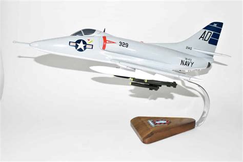 A 4 Skyhawk Model Handcrafted Mahogany Models