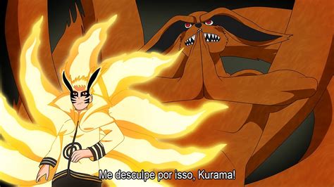 Naruto Compartilha O Chakra Da Kurama Com Sasuke Boruto Youtube