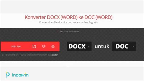 3 Cara Mengkonversi Format File Microsoft Word Dari Docx Ke Doc Secara