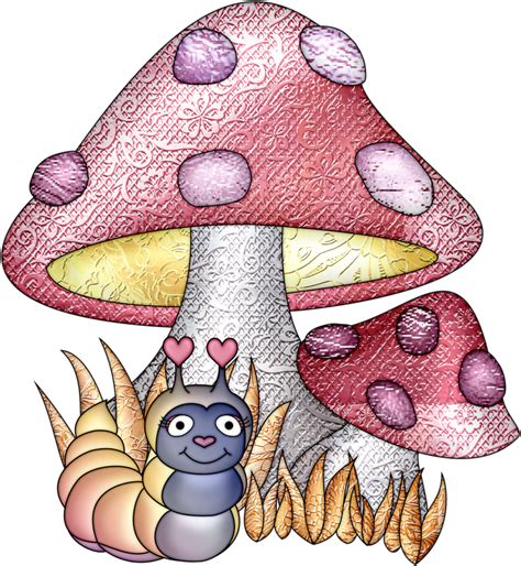Mushroom Clipart Tinkerbell Alice In Wonderland Mushroom Cartoon