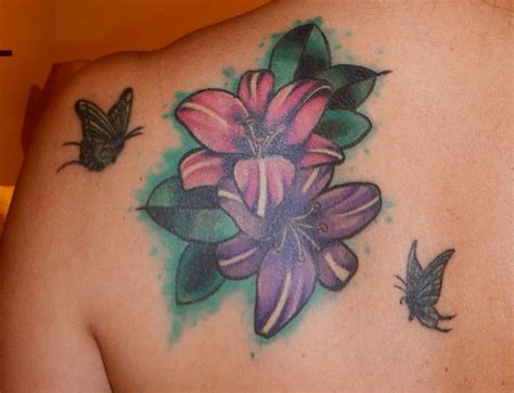 Flowers Butterflies Lotus Flower Tattoo Tattoos Flower Tattoo