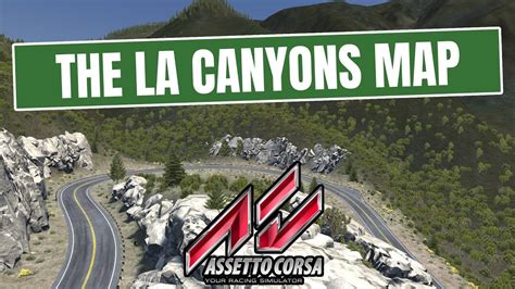 The Beautiful LA Canyons Map For Assetto Corsa Driving Nissan GT R