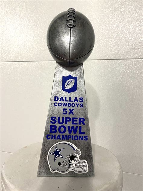 Dallas Cowboys Super Bowl Replica Trophy Ebay