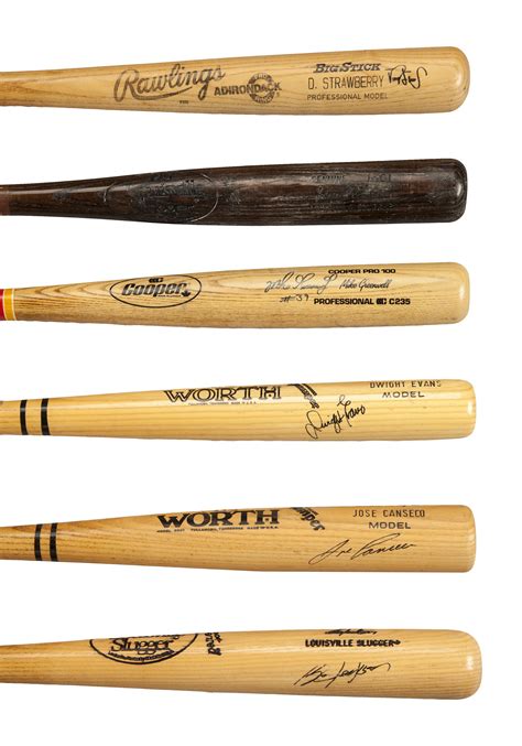 Lot Detail Assorted Single Signed Autographed Bat Collection Of 32