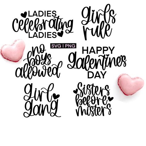 Galentine's Day SVG Bundle — AnitaAlyiaLettering