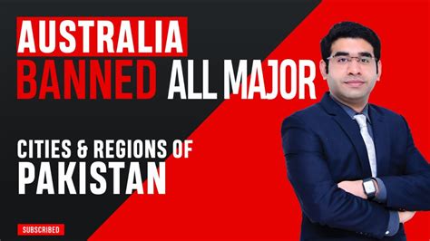 Muhammad Bilal On Linkedin Why Australia Banned All Major Cities And