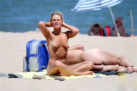 In The South Of France On A Nude Beach October
