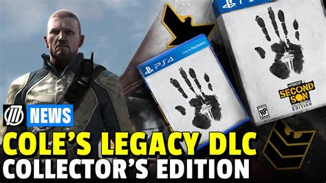 Infamous Second Son Play As Cole Macgrath New Limited Collectors