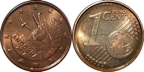1 Euro Cent Andorra Numista