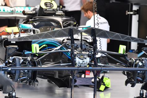 Mercedes Amg F1 W09 Front Suspension At Singapore Gp On September 13th