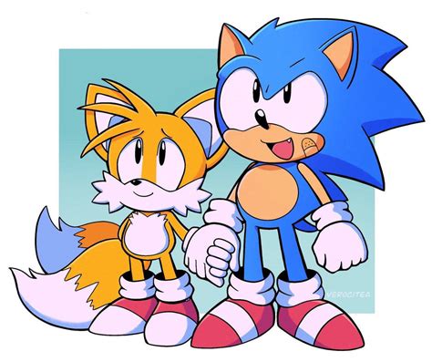Cute Sonic And Tails Fanart By Tripletssao On Deviantart