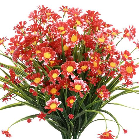 Clearance Fake Flowers Sszmdlb 1 Bundle Of Simulated Flowers
