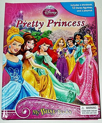 Disney Princess Pretty Princess Storybook Playset With 12