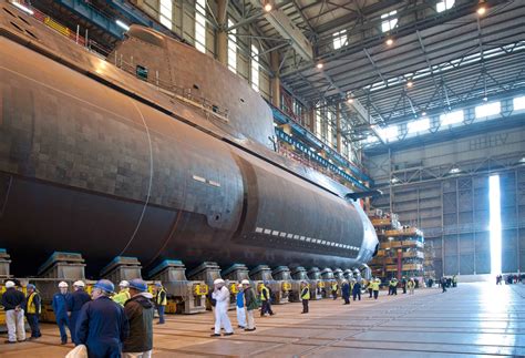 Royal Navys Astute Class Ssn Hms Anson S 123 Before Launch Note The