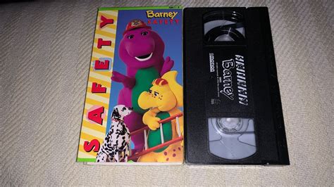 Opening And Closing To Barney Safety 1995 Vhs Side Label 511 Youtube