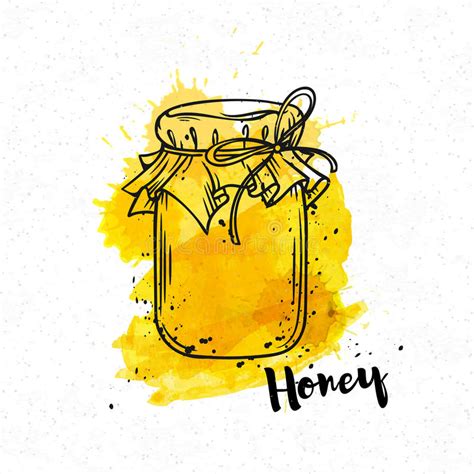 Honey Bank Vector Illustrations Stock Vector Illustration Of Symbol Flat 75789570