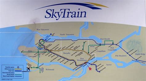 Vancouver Skytrain Map Flickr Photo Sharing