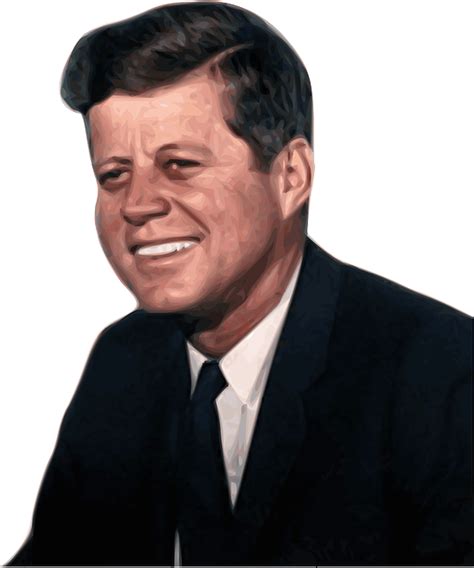 John F Kennedy Président États Images Vectorielles Gratuites Sur