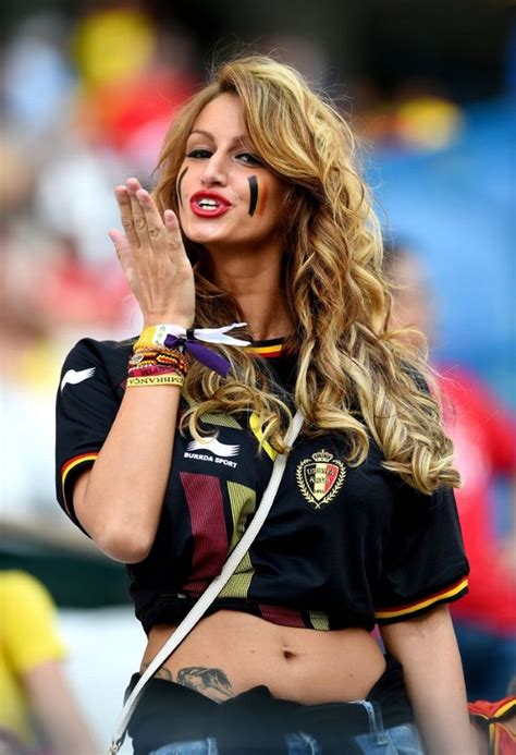 9 Hot Belgium Fan 5 Hottest Female Fans 2014 World Cup Dengan Gambar