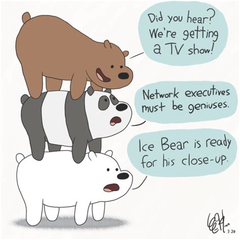 Super Excited For Daniel Chongs New Show Ice Bear We Bare Bears