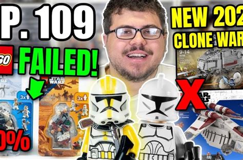 Lego Failed 2024 Lego Star Wars Clone Wars Set Remakes 2023 Cancelled