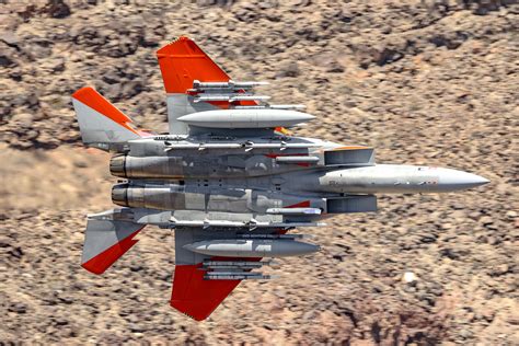 F 15sa Bristles With A Dozen Aim 120 Missiles During Star Wars Canyon Run