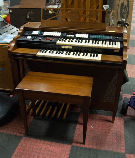 Electric Baldwin Orga Sonic Organ W Bench Kastner Auctions