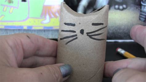 How To Make A Treat Cat Toy With A Toilet Paper Roll YouTube