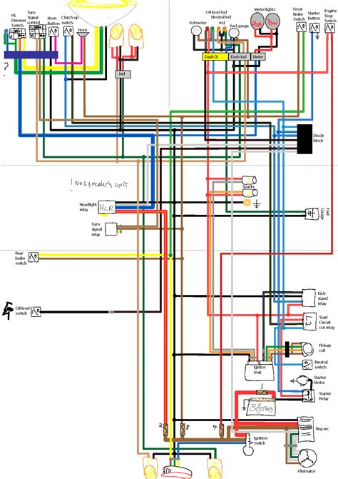 The wiring on it is sloppy and a total hack job. Yamaha Motorcycle Xj Wiring Diagram - Wiring Diagram Schemas