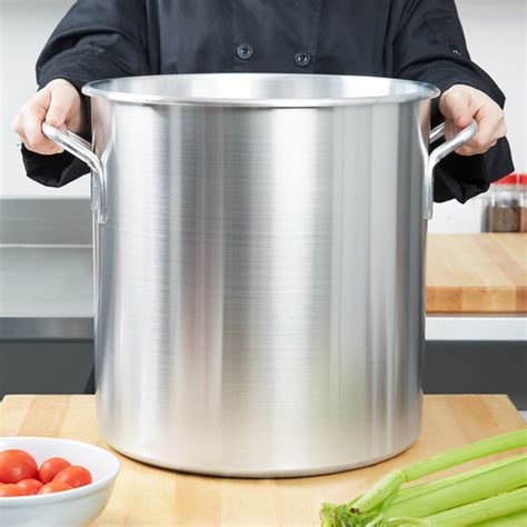 What is a good stock pot. Vollrath 4310 Wear-Ever 40 Qt. Classic Aluminum Rolled ...