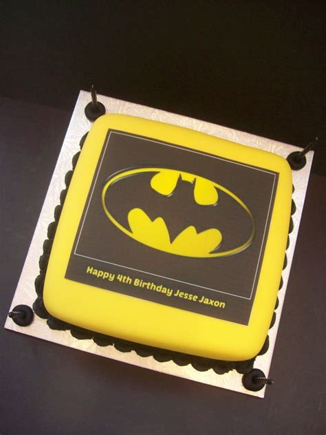 Edible Image Batman Cake 8 Inch 165 • Temptation Cakes Temptation Cakes