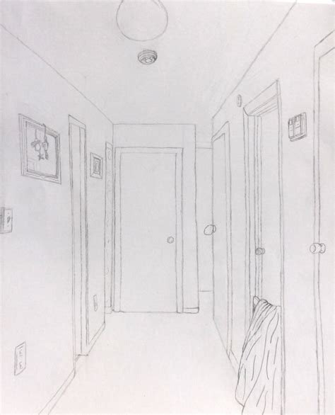 Hallway Perspective By Jade Encrusted Bugs On Deviantart