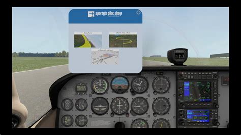 X Plane Training Scenarios Flight Simulator Lessons From Sporty S YouTube