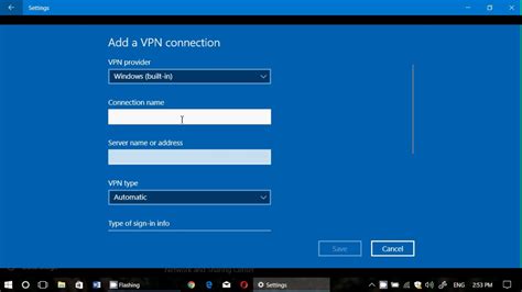 Windows 10 Built In Vpn Settings What It Is All About Youtube